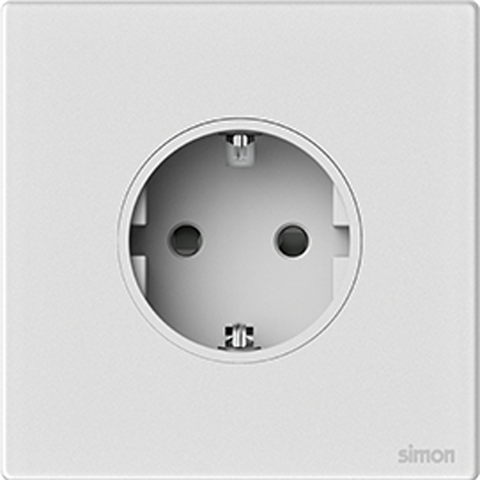 M7 Gem- Bộ ổ cắm Schuko (Diamond White) Simon 661687G-4F