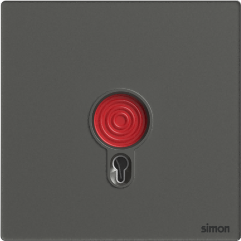 M7 Gem- Bộ nút khẩn cấp (Diamond Grey) Simon 665901G-4D