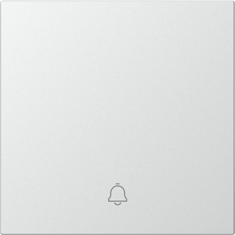 Module công tắc chuông cửa màu Bạc Simon M7 666301-6R đế vuông