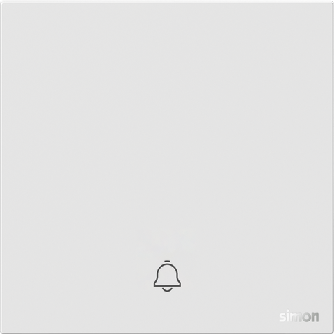 Module công tắc chuông cửa màu Trắng Simon M7 666301 đế vuông