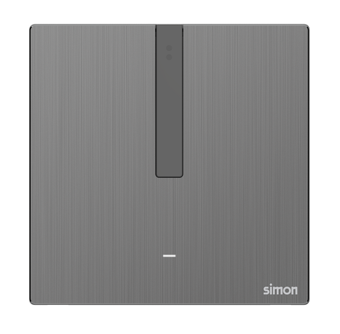 Module công tắc đơn (Metal) màu Xám Simon M7 Smart 66E8001MTY-2B