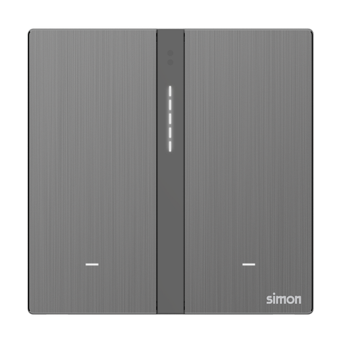 Module công tắc bối cảnh đôi (Metal) Kim loại màu Xám M7 Smart 66E8006MTY-2B