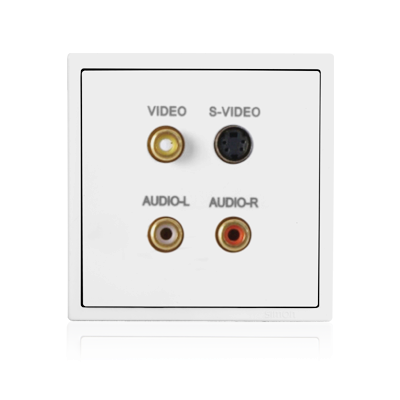 Module Ổ cắm AV-S Simon I7 705493 màu trắng