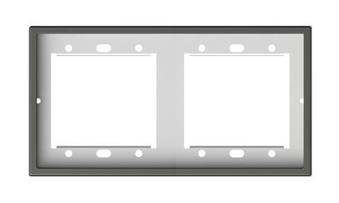 Khung viền đôi màu xám Simon series I7 700620-61