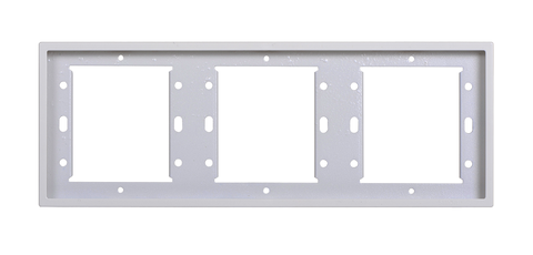 Khung ba màu trắng Simon Series I7 700630 lắp đế ghép