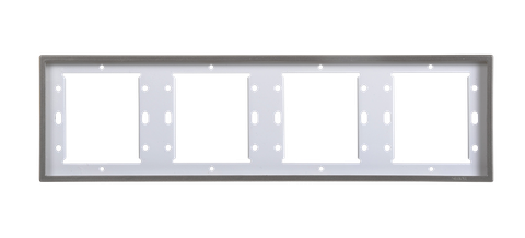 Khung viền bốn Simon I7 màu Xám 700640-61