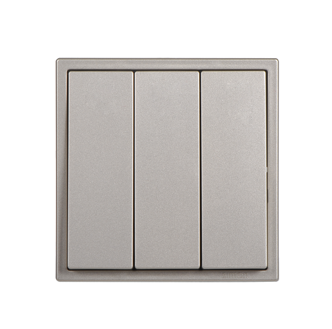 Module Nút nhấn nhả ba màu Sâm Panh Simon I7 701031F-46 lắp mặt vuông