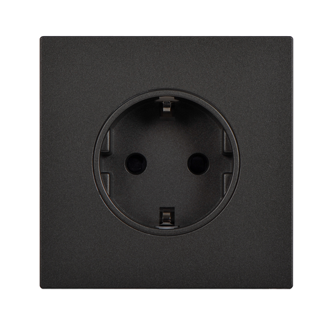 Module Ổ cắm Schuko chuẩn màu Đèn Simon I7 701687-26 lắp đế vuông