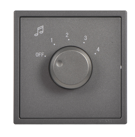 Module Chiết áp âm lượng màu xám Simon I7 70E621-61