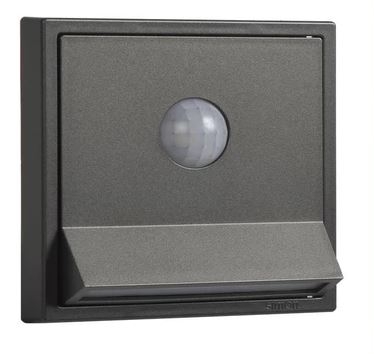 Module đèn chân tường ánh sáng vàng 3000k có cảm biến simon I7 70E733-61 màu xám