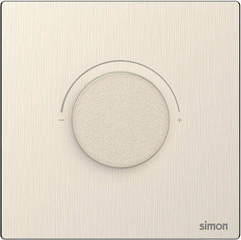 Module Chiết áp đèn LED màu vàng gold kim loại Simon M7 66E102M-2C