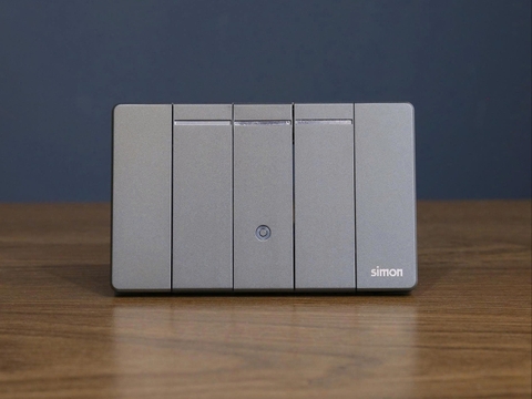 K9 - Bộ công tắc ba 2 chiều S (grey) Simon K9 591032-61 Màu xám