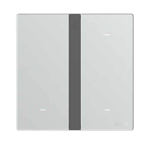 Module công tắc ba Simon M7 Smart màu Bạc 66E8003GTY-4E