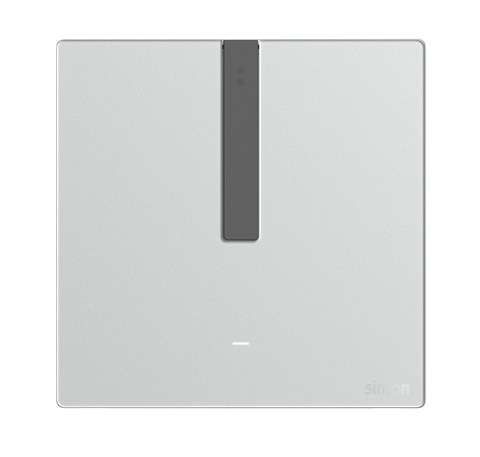 Module công tắc bối cảnh đơn Simon M7 Smart (Metal Silver) 66E005MTY-2A Màu Bạc