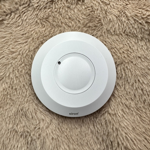 Công tắc cảm ứng rada vi sóng tròn mỏng siêu nhạy lắp nổi trần Siron SR-MS101