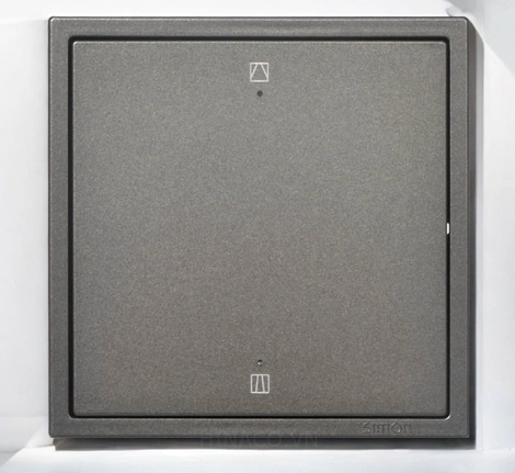 Module Công tắc điều khiển rèm cửa đơn màu Xám simon 70E846TY-61