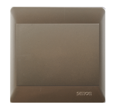 Công tắc đơn 1 chiều màu Sâm panh Simon S50 51011-72 lắp đế vuông