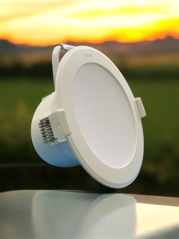 Đèn LED Downlight Âm Trần Simon Wave N03E0-1016 8W 3000K Ø90–102 mm ánh sáng vàng