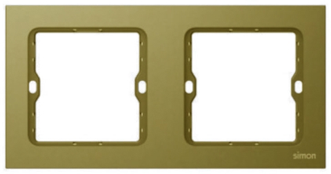 Khung viền đôi (Square*2) Simon S20 820821-20 Màu Sâm panh