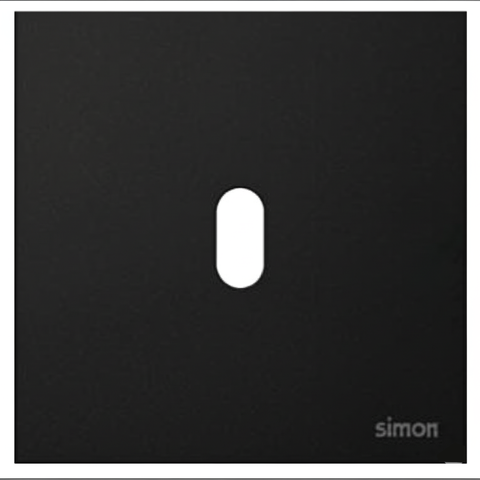 Khung viền đơn (OVAL) Simon S20 820811-22 màu Black (Đen)