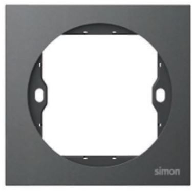 Khung viền đơn (Round) Simon S20 820815-21 Màu Xám
