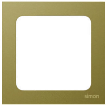 Khung viền đơn (Square) Simon S20 820810-20 Màu Sâm Panh