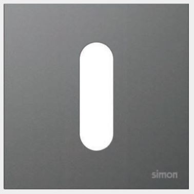 Khung viền đơn (WAIST-SHAPED) Simon S20 82813-21 Màu Grey (Xám)