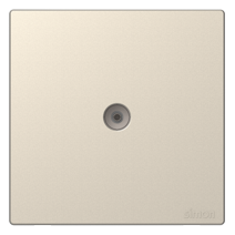 Module Ổ cắm TV đơn chuẩn F màu sâm panh Simon S6 585114-46 lắp chuẩn đế vuông