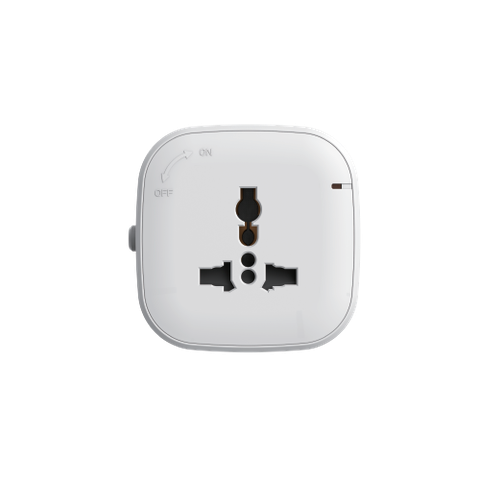 Ổ cắm đơn 3 chấu đa năng 13A vuông Simon Track Socket MTS1189 màu trắng