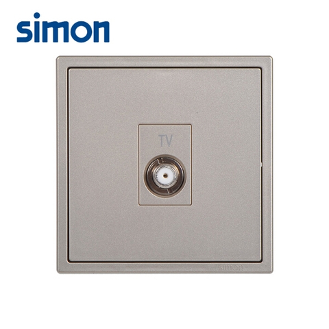 Module Ổ cắm Tivi đơn chuẩn F Simon I7 705114-46 màu Sâm panh