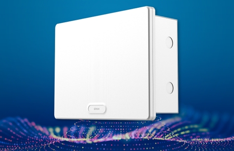 Tủ điện âm tường (tủ aptomat) Simon mặt phẳng, nhựa mờ SMX65CS-15AB