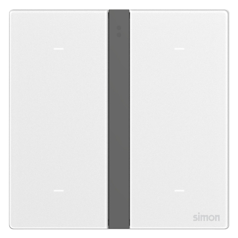 Công Tắc Bốn Thông Minh Simon M7 Metal Màu Bạc (Silver) 66E8004MTY-2A