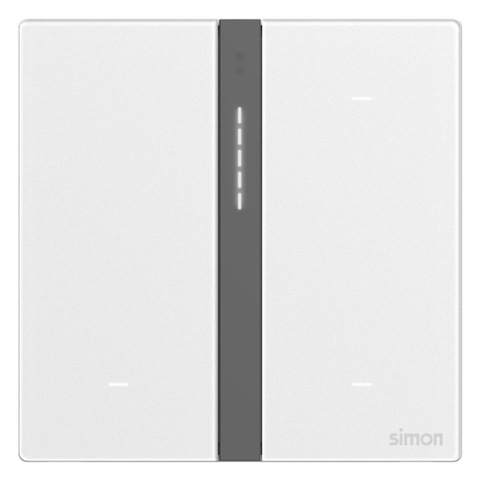 Công Tắc Ngữ Cảnh Ba Thông Minh Simon M7 Metal Màu Bạc (Silver) 66E8007MTY-2A