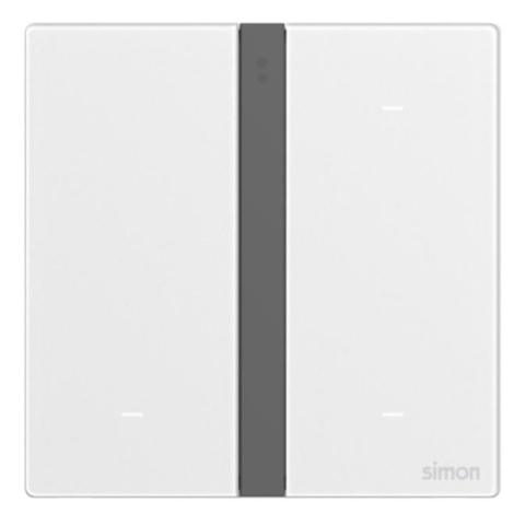 Bộ công tắc ba nhà thông minh Simon M7 Gem Smart màu Trắng 66E8003GTY-4F
