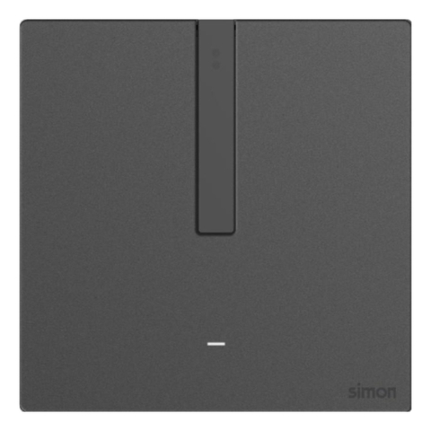 Bộ công tắc đơn nhà thông minh Simon M7 Gem smart Màu Xám 66E8001GTY-4D