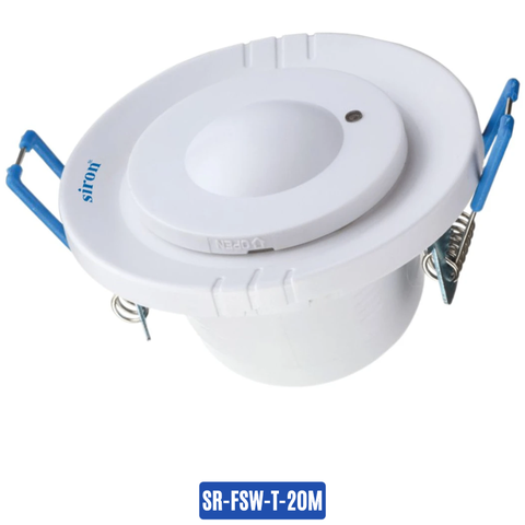 Công tắc cảm ứng rada vi sóng lắp âm trần Siron SR-MS001