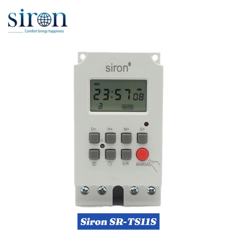 Công tắc hẹn giờ kỹ thuật số chuẩn giây Siron SR-TS11S