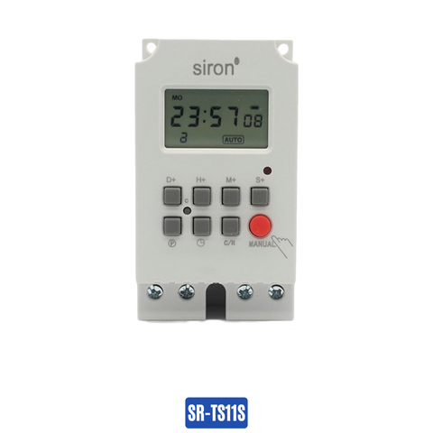 Công tắc hẹn giờ kỹ thuật số chuẩn giây Siron SR-TS11S