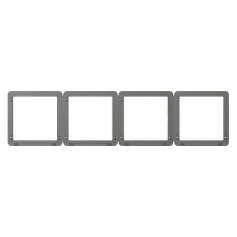 Khung Viền Bốn Vuông Màu Xám Simon S6 580640-61