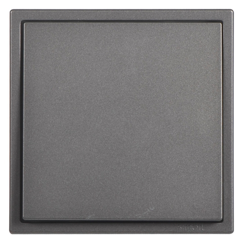 Module Công tắc đơn 1 chiều vuông Xám Simon Series i7 701011-61