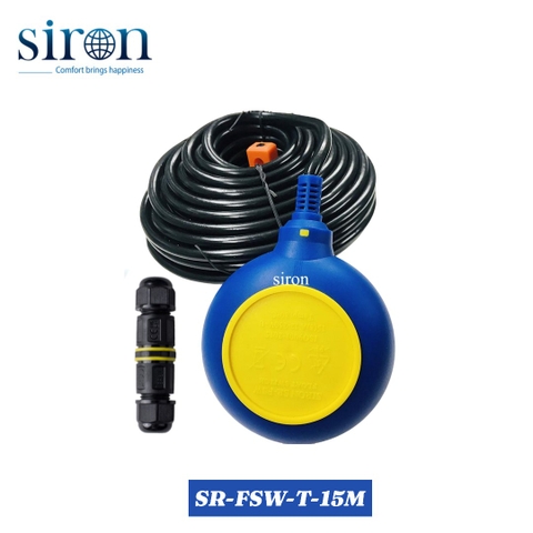 Bộ phao điện điều khiển kín nước chống cạn và chống tràn Siron SR-FSW-T-15M