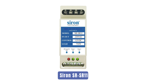 Rơ le an toàn cho phao điện bồn nước 12V Siron SR-SR11