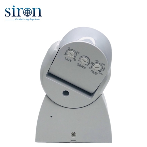 Công tắc cảm ứng chuyển động rada vi sóng ngoài trời chống nước IP65 Siron SR-MS331