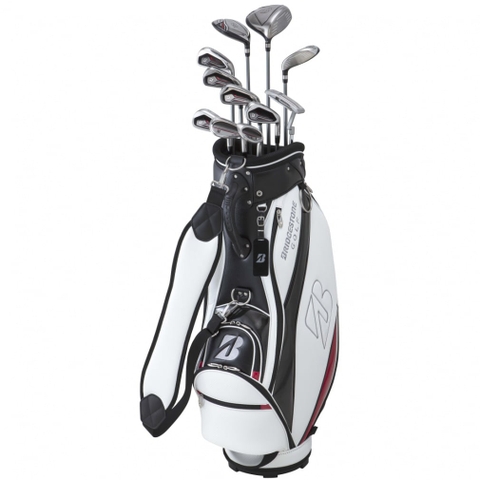 BRIDGESTONE GOLF Club Set 11-Piece Set with Caddie Bag