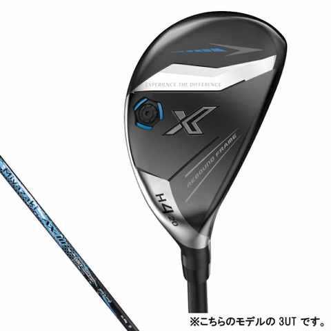 XXIO hybrid / utility XXIO X 2024 Golf Miyazaki AX-3 2024 Model Mens Dunlop