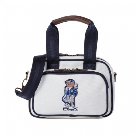 RALPH LAUREN Pouch Bear Series Mini Boston Bag RLZ019BWB