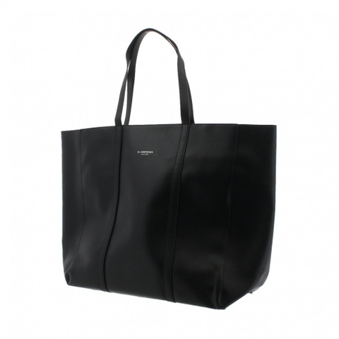 St ANDREWS Boston Bag Synthetic Leather Logo Tote Bag 0425281001