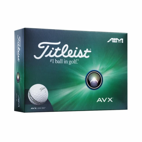 Bóng golf Titleist AVX AIM 360 2025 _ phiên bản giới hạn_ 1 hộp 12 bóng