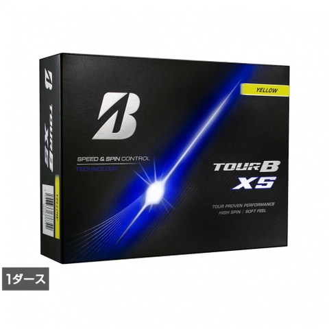 BRIDGESTONE GOLF Golf Ball 1 Dozen 26 TOUR B XS Yellow S6YXJ