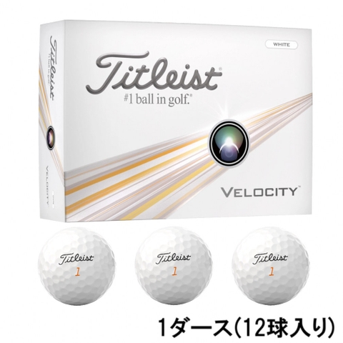Bóng golf Titleist VELOCITY 2024 _ 1 hộp 12 bóng